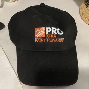 men's strapback black the home depot pro xtra glidden paint rewards cap